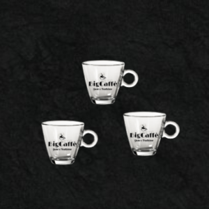 6 Tazzine per Caffè in Vetro